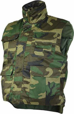 Mil-Tec Ranger утеплений жилет woodland