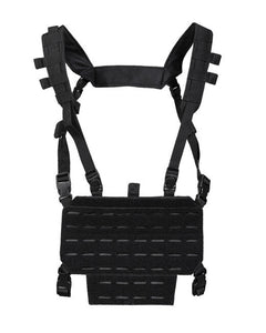 Mil-Tec CHEST RIG легкий тактичний жилет з LASER панеллю, чорний