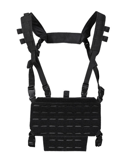 Mil-Tec CHEST RIG легкий тактичний жилет з LASER панеллю, чорний