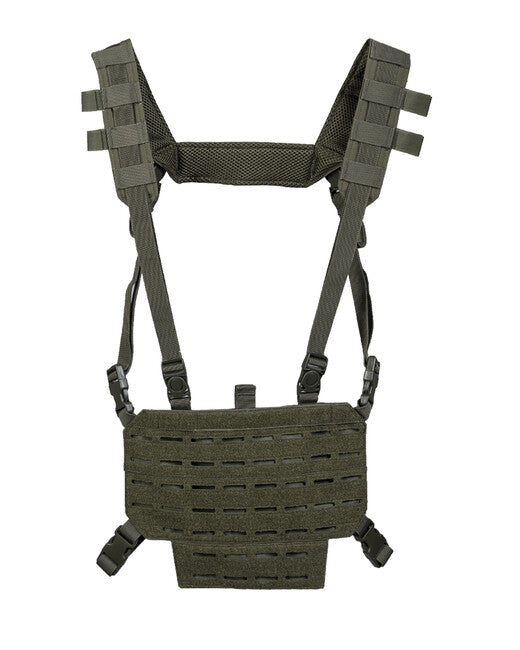 Mil-Tec CHEST RIG легкий тактичний жилет з LASER панелем, зелений