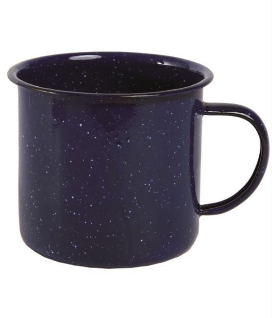 Mil-Tec західний емальований кухоль, синій, 350ml