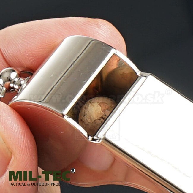 Mil-Tec військовий посріблений свисток, 1 шт.