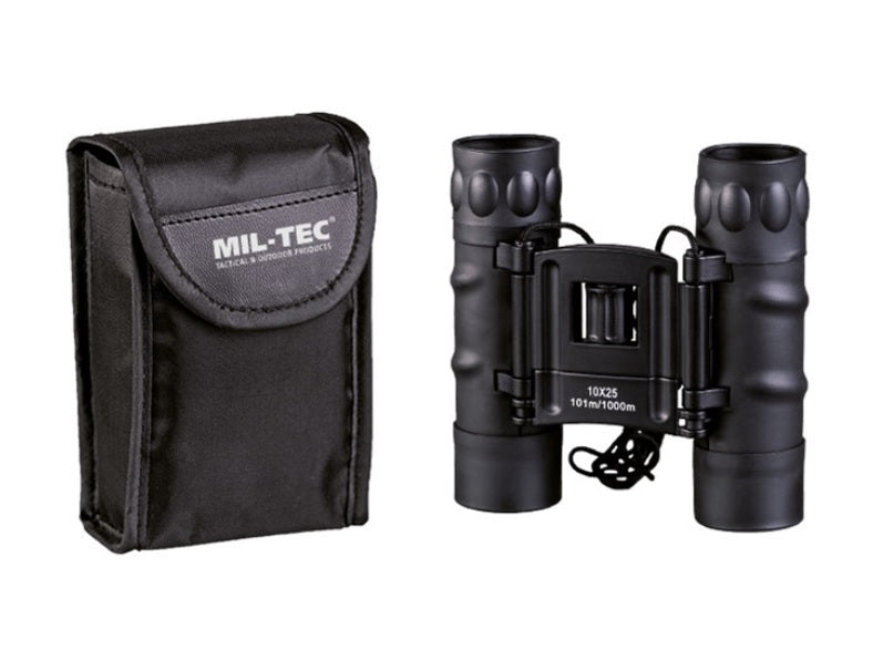 Mil-Tec Gen.II 10x25 бінокль, чорний