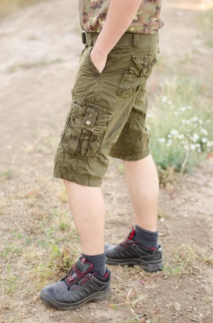 Mil-Tec Vintage шорти Prewash, оливкові