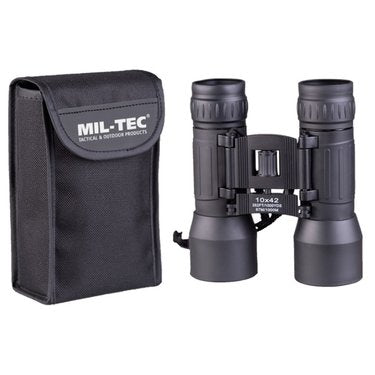 Mil-Tec складаний бінокль 10x42, чорний