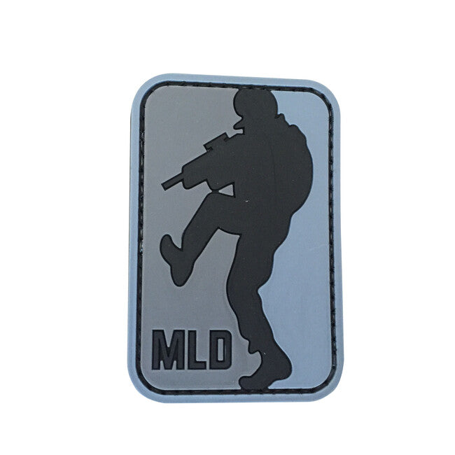 WARAGOD MLD-Major League DoorKicker нашивка PVC, чорна