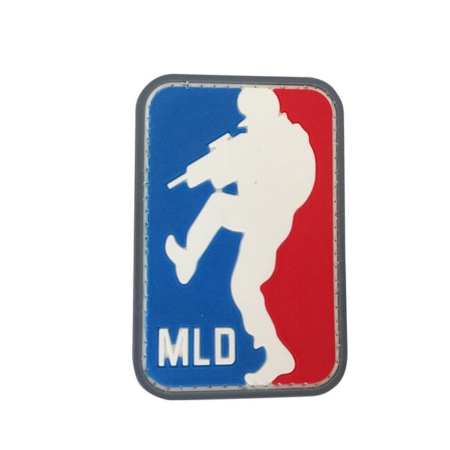 WARAGOD MLD-Major League DoorKicker нашивка PVC, біла