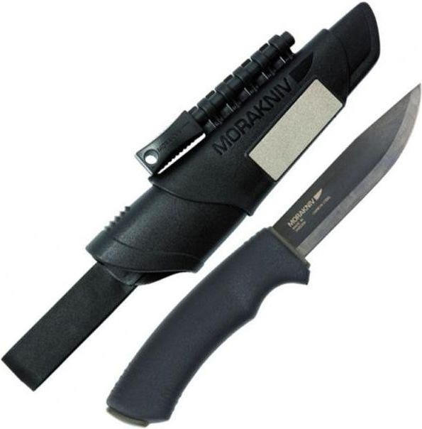 Mora of Sweden Bushcraft Survival ніж, чорний
