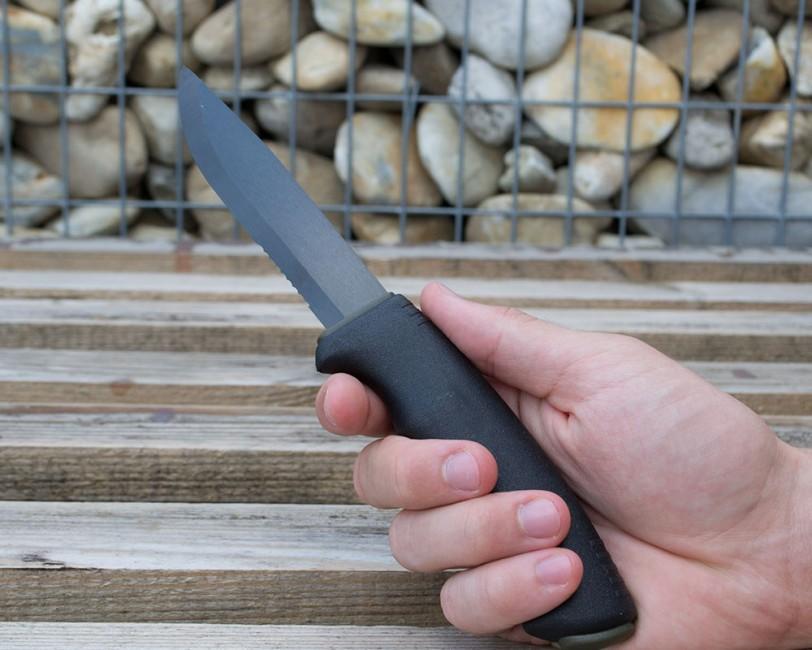Mora of Sweden Bushcraft SRT ніж, чорний