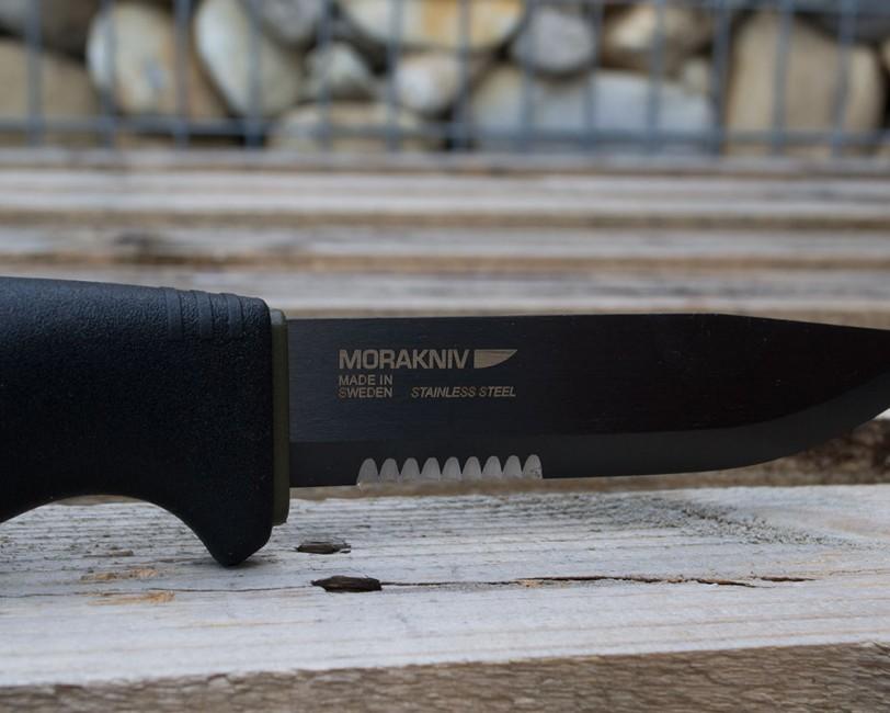 Mora of Sweden Bushcraft SRT ніж, чорний