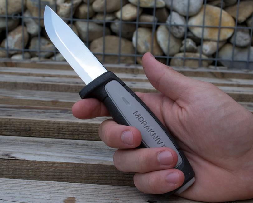 Mora of Sweden Robust Carbon ніж, сірий