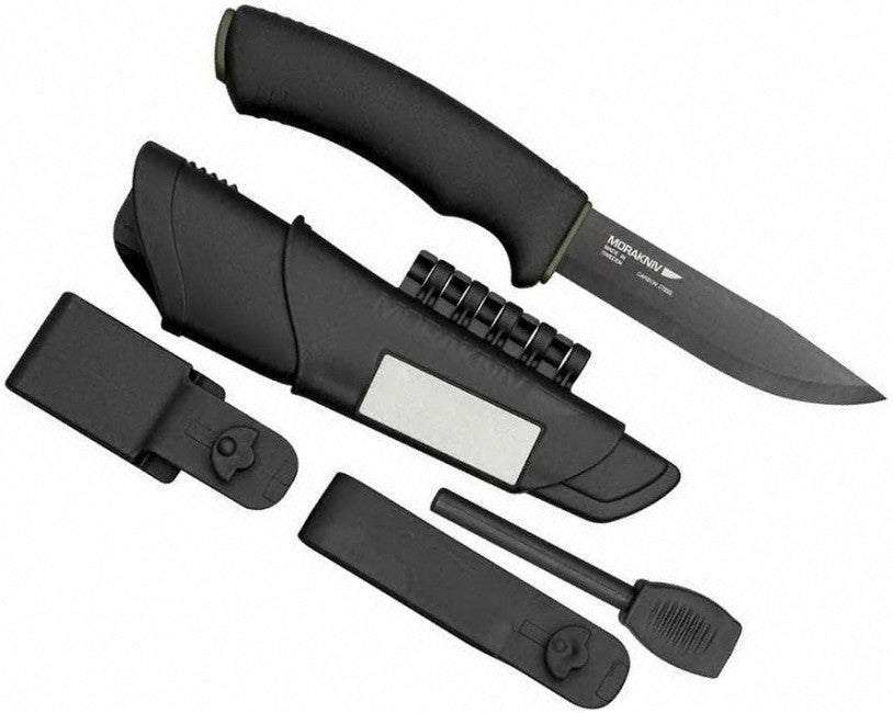 Mora of Sweden Bushcraft Survival ніж, чорний