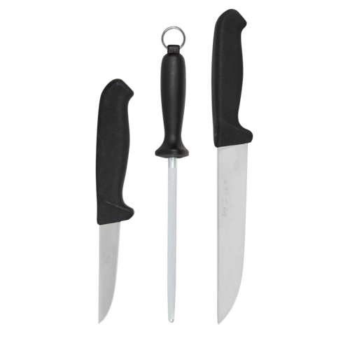 Morakniv набір для м'яса ножі та правиця, чорна