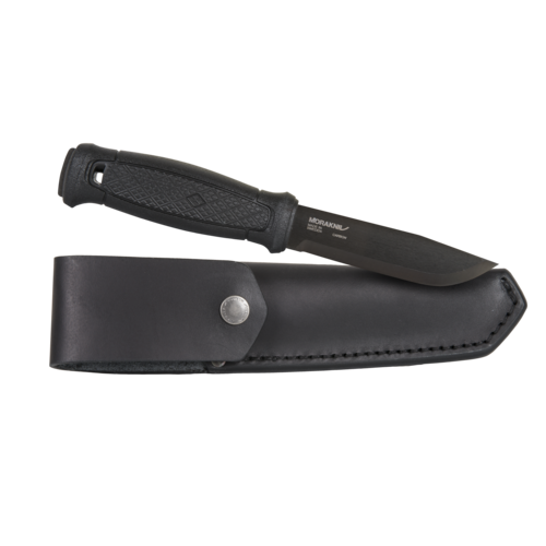 Morakniv Garberg нож для активного відпочинку з шкіряним чохлом, чорний