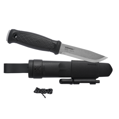 Morakniv Garberg ніж outdoor з набором на виживання (S), чорний