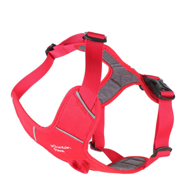 Mountain Paws Dog Harness поліпшена шлея для собак, червона, екстра велика
