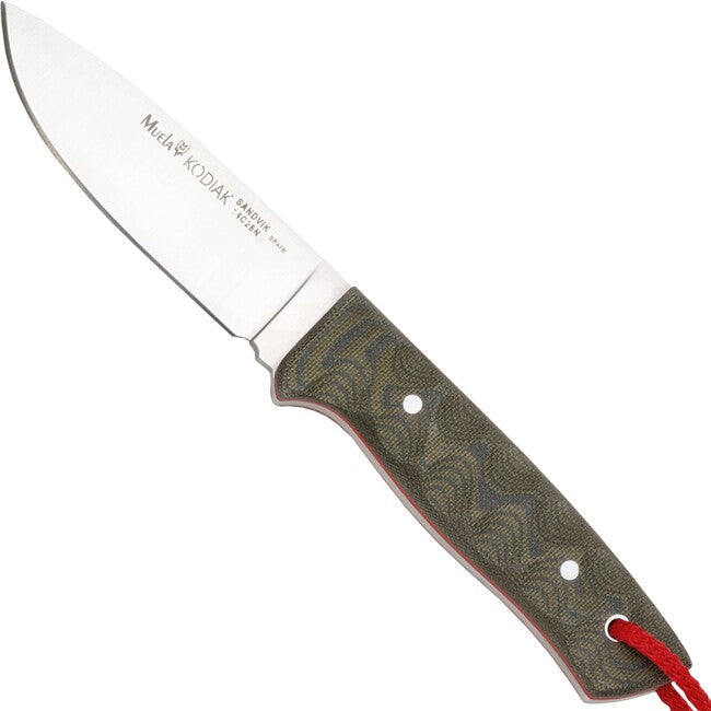 MUELA Kodiak ніж Canvas Micarta з постійним лезом