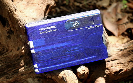 Victorinox SwissCard мультифункціональна карта 10в1, синя