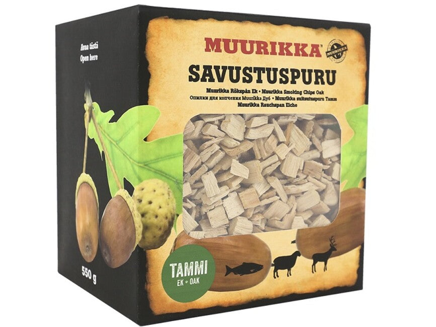 Muurikka щепа для копчення дуб, 550g