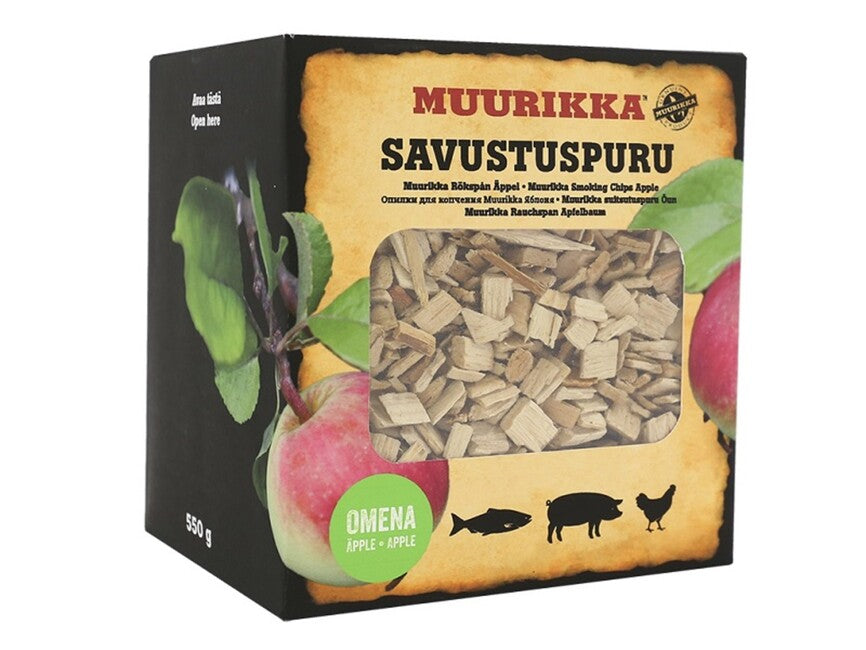 Muurikka копчені щепи на яблуко, 550g
