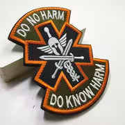 WARAGOD Do No Harm The Vintage Totem Legion Symbol 02 вишивана нашивка