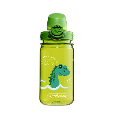 Nalgene Grip-n-Gulp Sustain пляшка дитяча для води, green nessie, 0,35 L