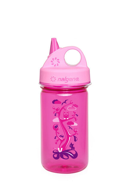 Nalgene пляшка Grip-n-Gulp дитяча 0,35 л, рожева вудленд