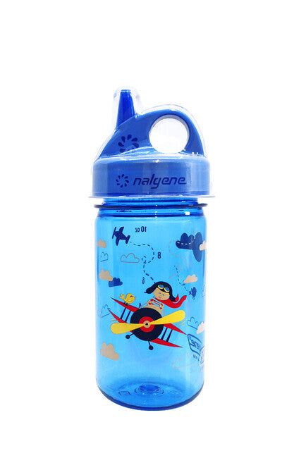 Nalgene Grip-n-Gulp Sustain пляшка дитяча 0,35 л, синій двостінна