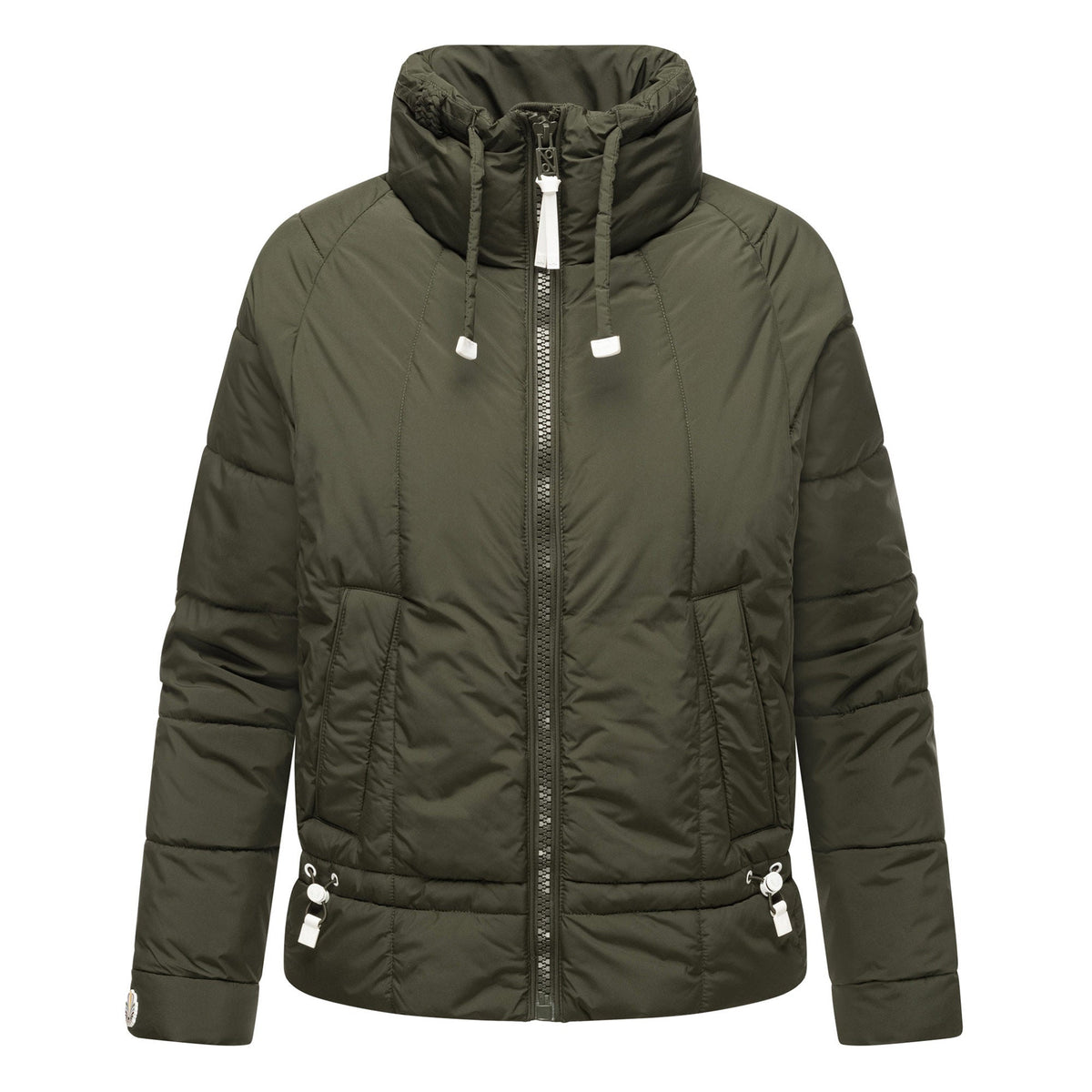 Navahoo Luftzauber 14 dámska prešívaná bunda, dark olive