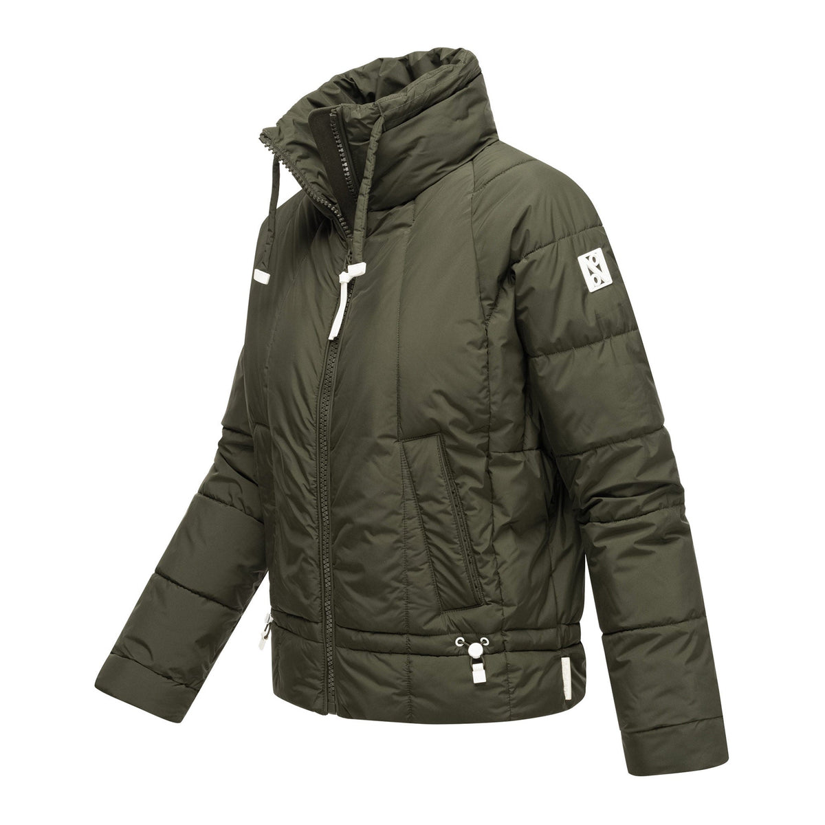 Navahoo Luftzauber 14 dámska prešívaná bunda, dark olive