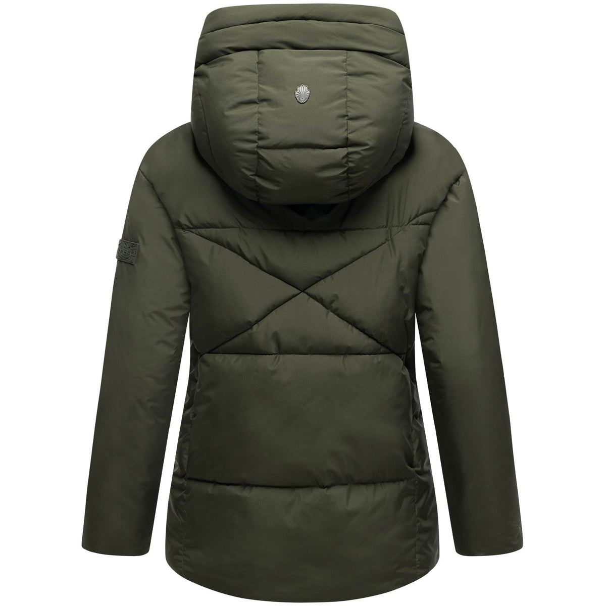 Navahoo Pastellzauber 14 dámska prešívaná bunda, dark olive
