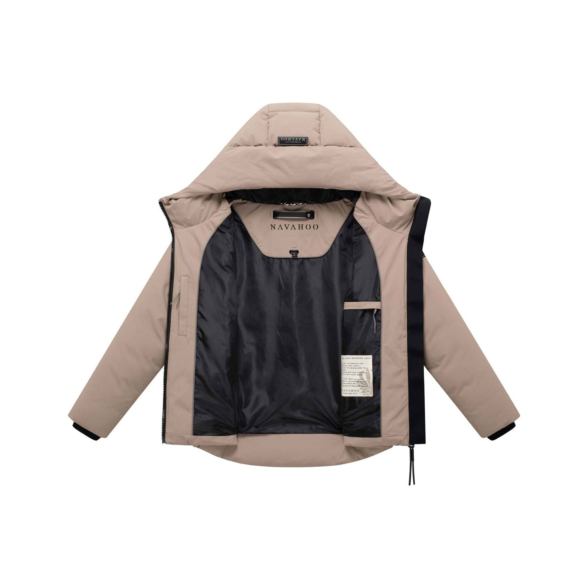 Navahoo Stepptänzchen XIV dámska outdoorová bunda, taupe grey