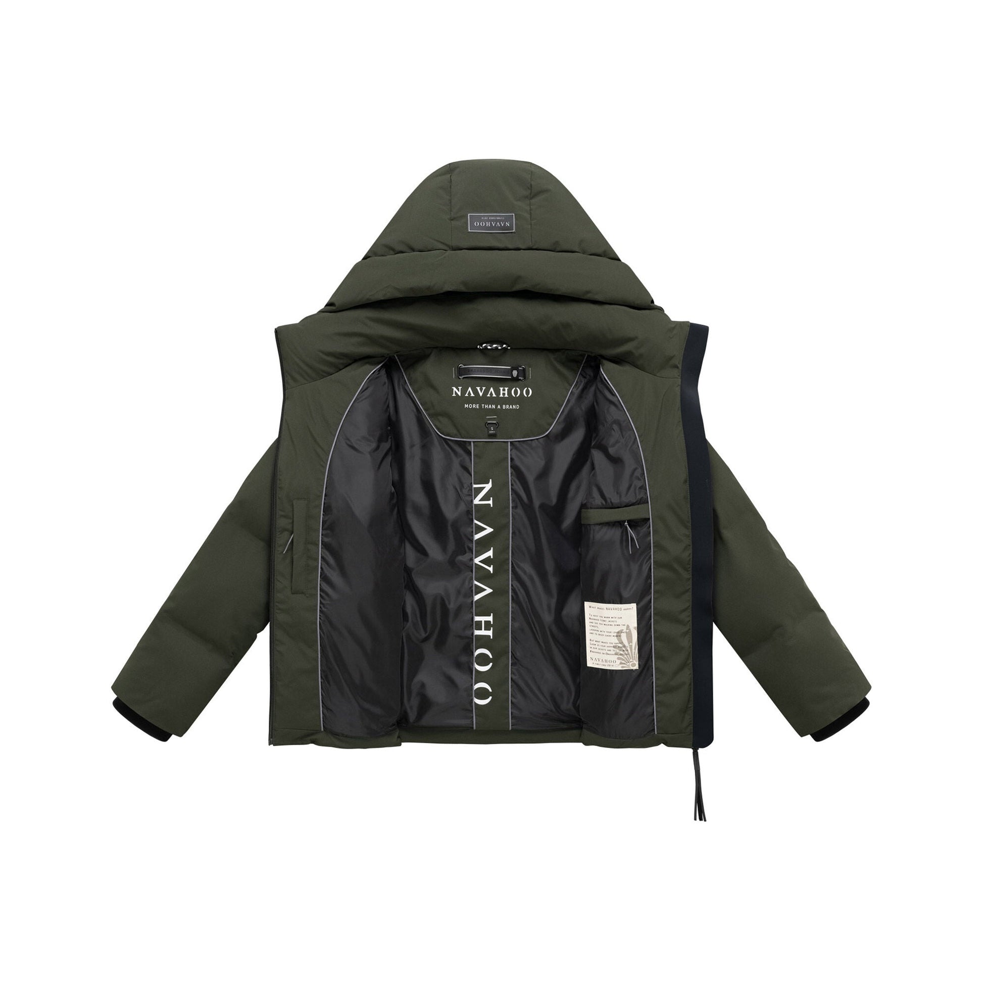 Navahoo Wolkentanz XIV dámska outdoorová bunda, dark olive