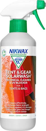 Nikwax Tent & Gear Solar Wash Spray-On чищення наміток та туристичного спорядження спрей, 2,5 л