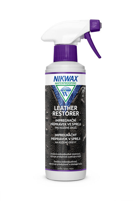 Nikwax Leather Restorer імпрегнуючий кондиціонер для шкіри та шкіряних аксесуарів 300ml