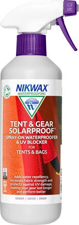 Nikwax Tent & Gear Solar Proof імпрегнаційний препарат на намети та аутдорне спорядження 500 мл