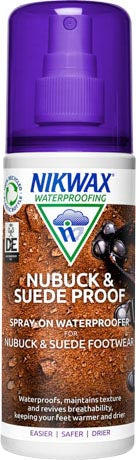 Nikwax Nubuck & Suede Proof Spray імпрегнаційний препарат у спреї на нубук та замш, 125ml