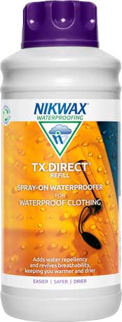 Nikwax TX.Direct Spray-On спрей для імпрегнації водостійкого одягу, 1l