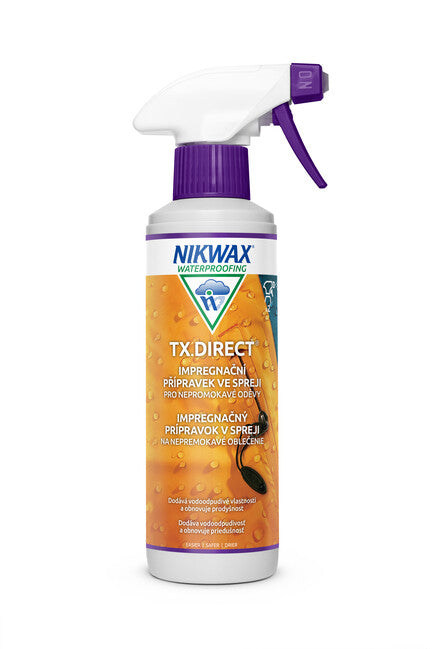 Nikwax TX.Direct Spray-On імпрегнаційний спрей для водовідштовхувального одягу, 300ml