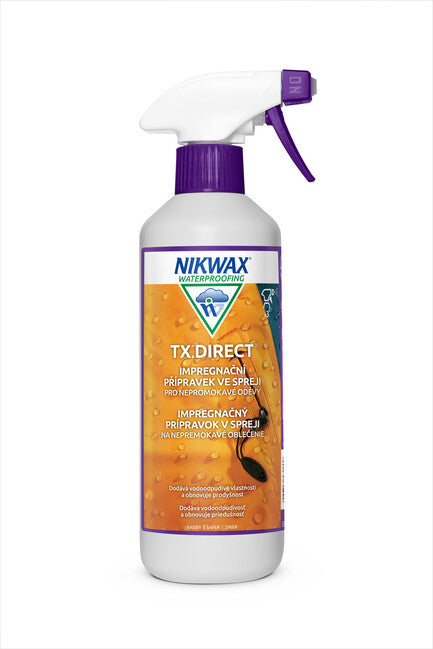 Nikwax TX.Direct Spray-On імпрегнаційний спрей для водонепроникного одягу, 500ml