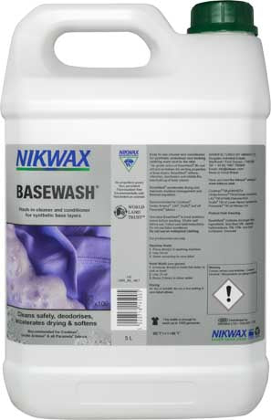 Nikwax BaseWash миючий засіб для функціонального одягу 5л