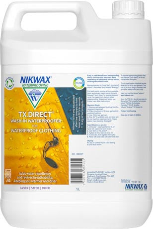 Nikwax TX Direct Wash-In засіб для прання водовідштовхувального одягу, 5l