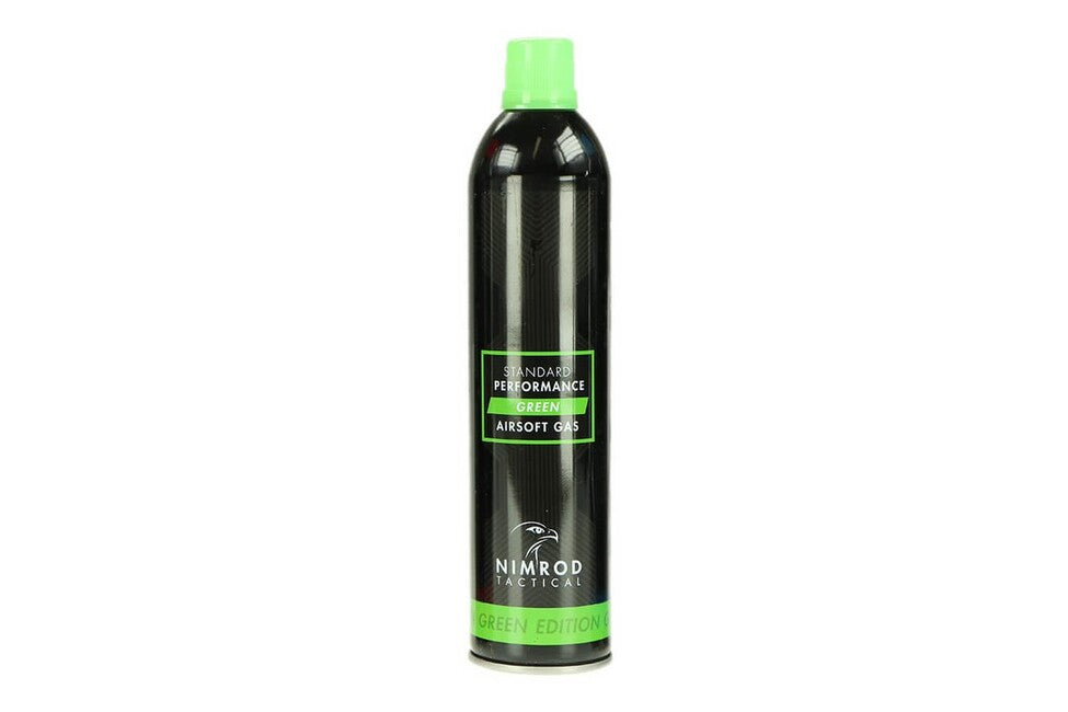 Nimrod Standard Performance Green Gas hnаціний газ для айрсофту 500 ml, зелений