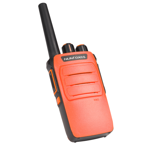 NUM´AXES TLK1054 Walkie Talkie vysielačka model, červená