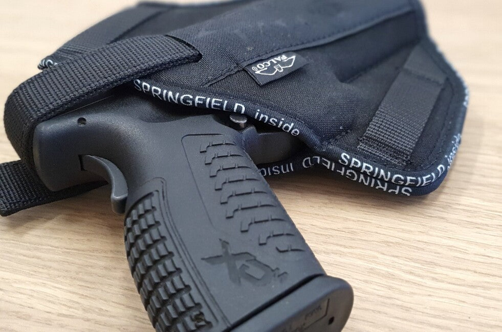 Falco Larson OWB поясна кобура для 1911 45ACP, чорна, права