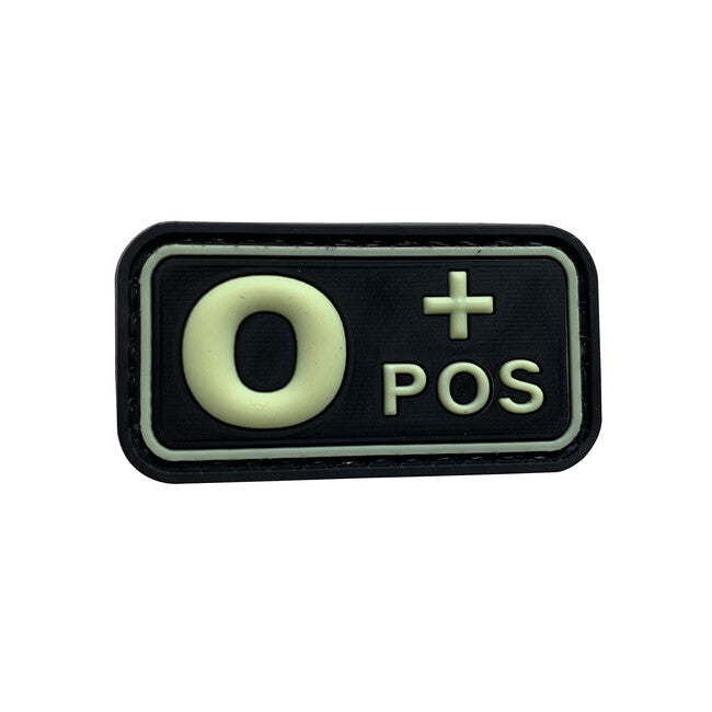 WARAGOD O POS нашивка ПВХ світиться в темряві