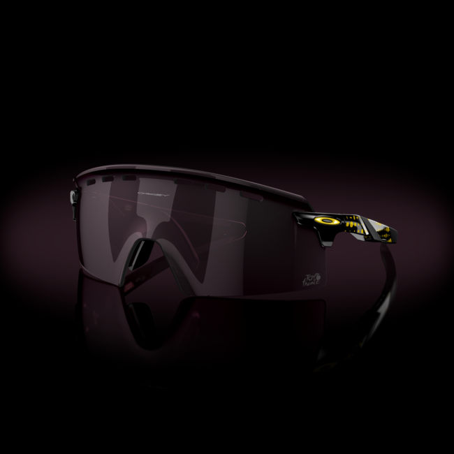 Oakley ENCODER STRIKE VENTED сонячні окуляри з оправою Black Ink та лінзами Prizm Road, 39, Titanium