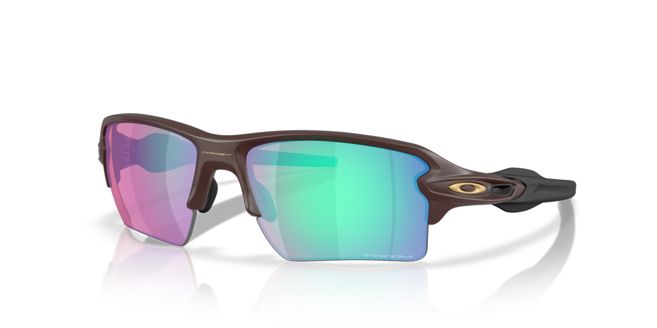 Oakley FLAK 2.0 XL сонячні окуляри з оправою Matte Grenache та лінзами Prizm Golf, метал, 59