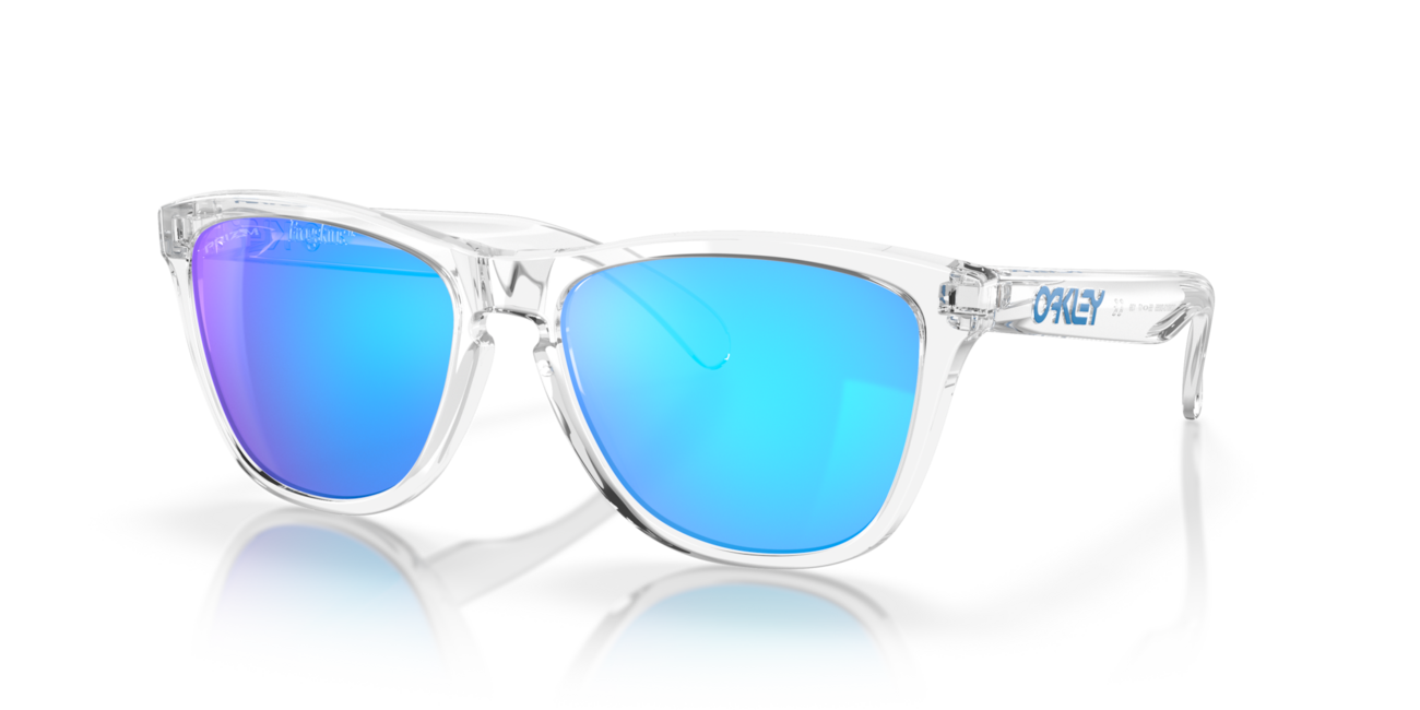 Oakley сонцезахисні окуляри FROGSKINS з оправою Crystal Clear зі скельцями Prizm