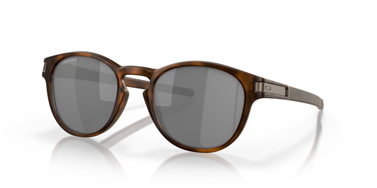 Oakley LATCH сонячні окуляри з оправою Matte Brown Tortoise та лінзами Prizm Black, 53
